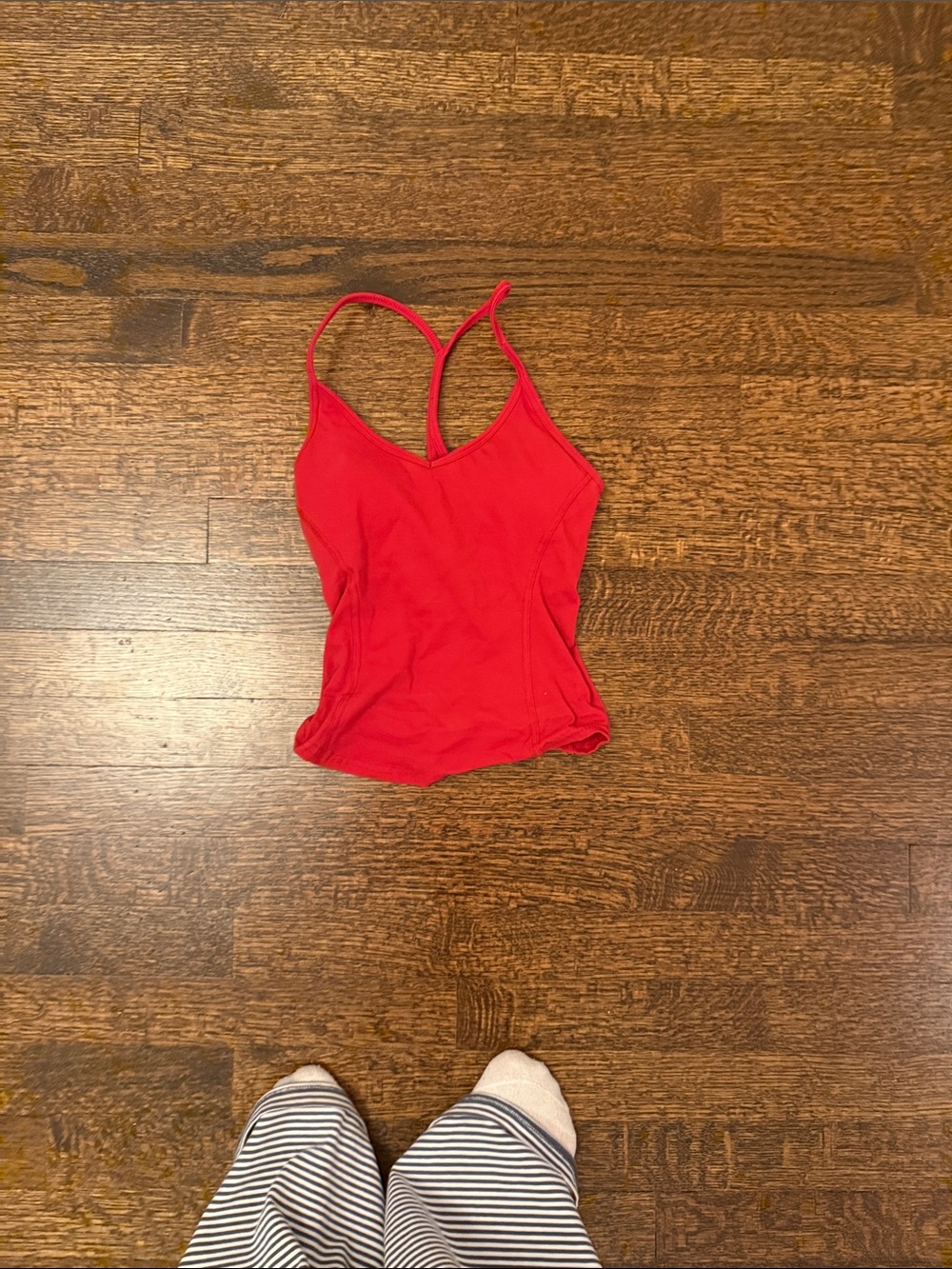 Garage Red V-Neck Spaghetti Strap Camisole